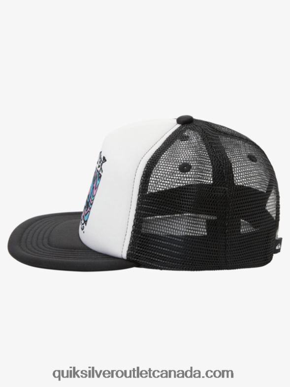 CA Quiksilver Boys 2-7 Town Hero Trucker Hat birch TX4R22037