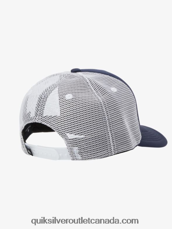 CA Quiksilver Boys 8-16 Sneaky Peak Snapback Hat navy blazer TX4R22046