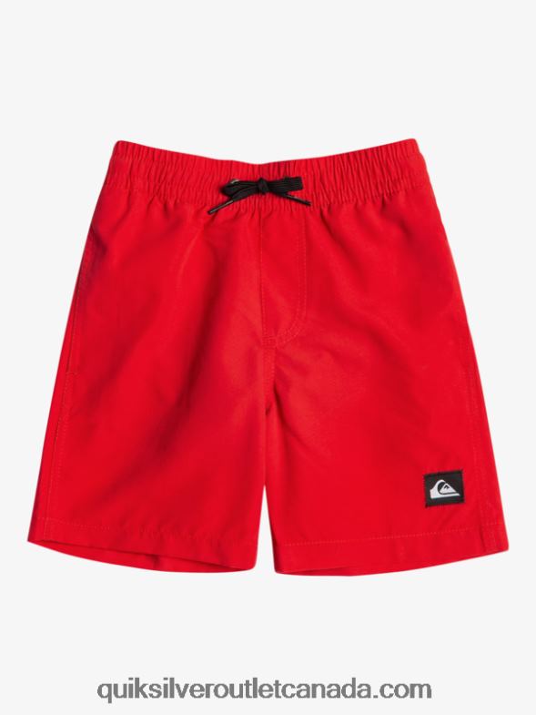 CA Quiksilver Boys 2-7 Everyday 13 Volleys high risk red TX4R22004