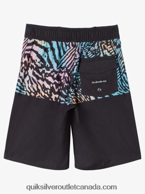 CA Quiksilver Boys 2-7 Everyday Division 14 Boardshorts black TX4R21893