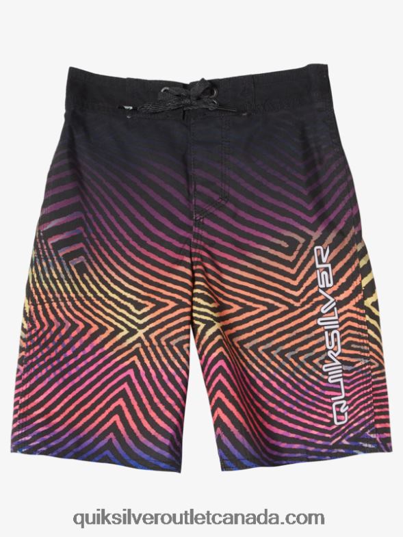 CA Quiksilver Boys 2-7 Everyday Warp Fade 14 Boardshorts tarmac TX4R22176