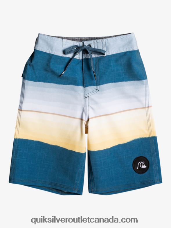 CA Quiksilver Boys 2-7 Surfsilk Resin Tint 14 Boardshort majolica blue TX4R22243
