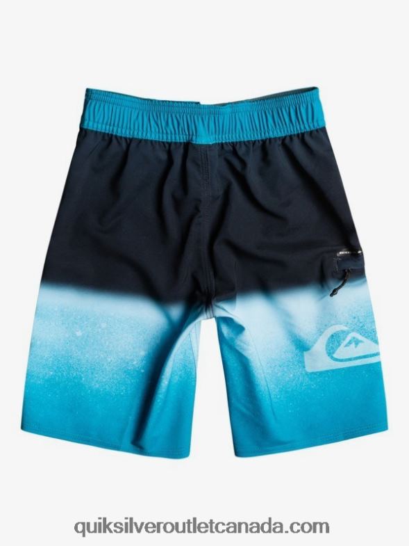 CA Quiksilver Boys 2-7 Surfsilk Slab 14 Recycled Boardshorts fjord blue TX4R22335