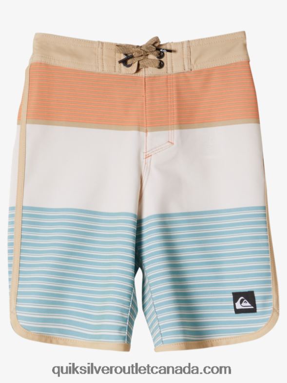 CA Quiksilver Boys 2-7 Surfsilk Tijuana 14 Boardshorts birch TX4R21924