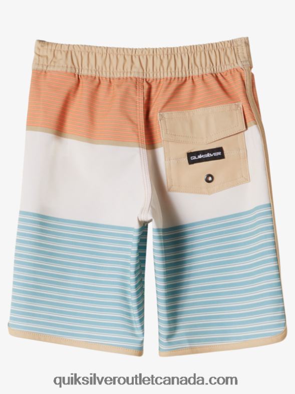 CA Quiksilver Boys 2-7 Surfsilk Tijuana 14 Boardshorts birch TX4R21924