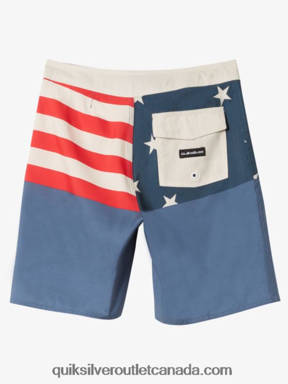 CA Quiksilver Boys 8-16 Everyday Division 17 Boardshorts midnight navy TX4R21977