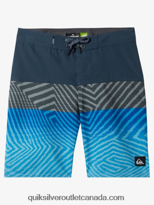 CA Quiksilver Boys 8-16 Everyday Panel 17 Boardshorts midnight navy TX4R21906