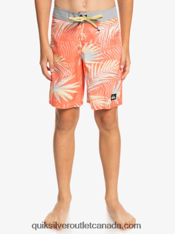 CA Quiksilver Boys 8-16 Everyday QS 69 16 Boardshorts fresh salmon TX4R22139