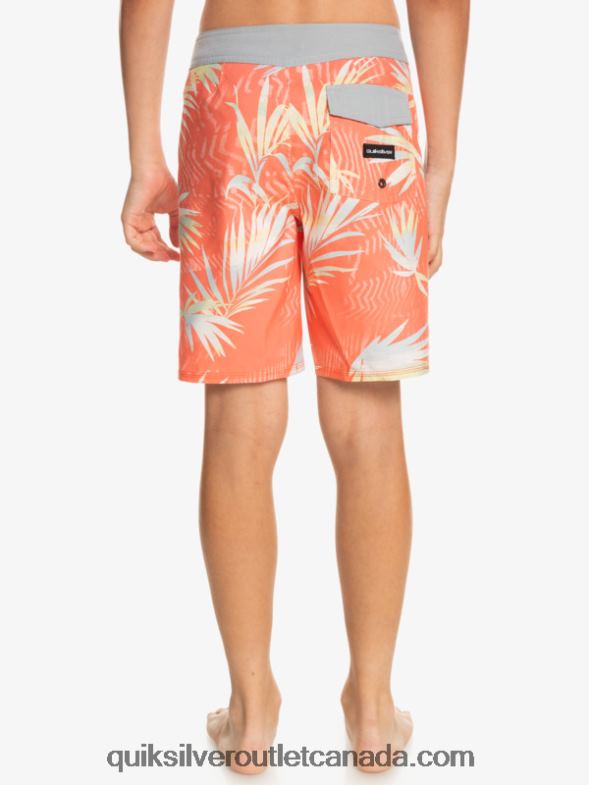 CA Quiksilver Boys 8-16 Everyday QS 69 16 Boardshorts fresh salmon TX4R22139