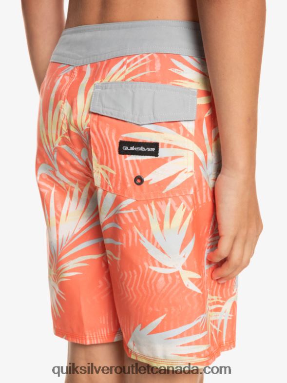 CA Quiksilver Boys 8-16 Everyday QS 69 16 Boardshorts fresh salmon TX4R22139