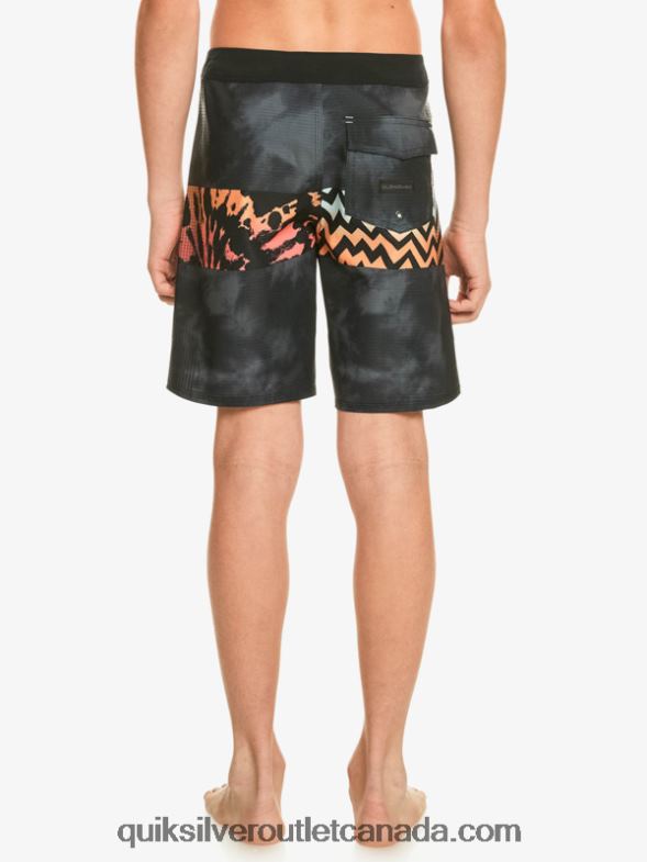 CA Quiksilver Boys 8-16 Highlite Arch Yth 16 Boardshort fiery coral TX4R22322