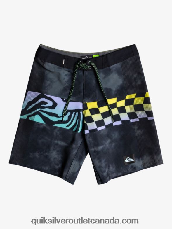 CA Quiksilver Boys 8-16 Highlite Arch Yth 16 Boardshort pool green TX4R22323