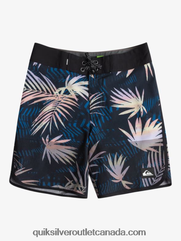 CA Quiksilver Boys 8-16 Highlite Scallop 16 Boardshorts black TX4R22146