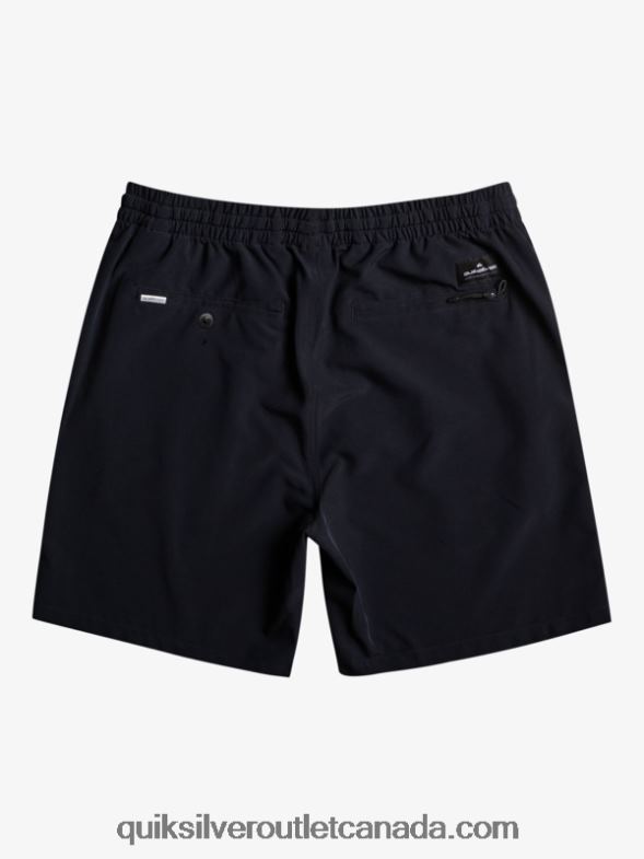 CA Quiksilver Boys 8-16 Ocean Elastic 18 Amphibian Boardshorts black TX4R22066