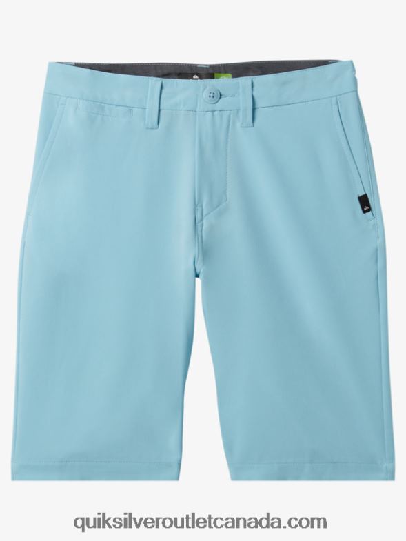 CA Quiksilver Boys 8-16 Ocean Union 19 Amphibian Boardshorts sky blue TX4R21936