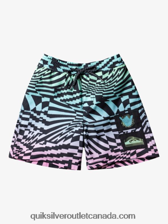CA Quiksilver Boys 8-16 Radical 14 Volleys black TX4R21988