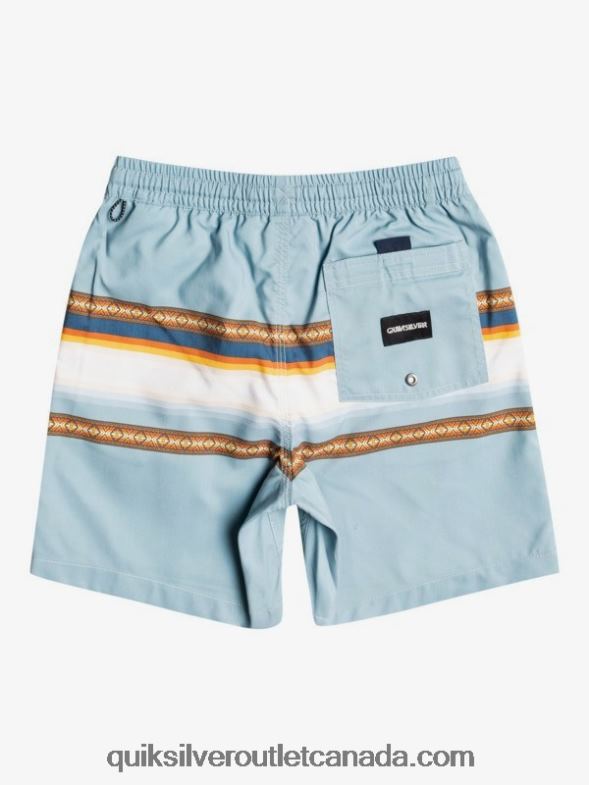 CA Quiksilver Boys 8-16 Sun Faded 15 Recycled Volleys citadel blue TX4R22320