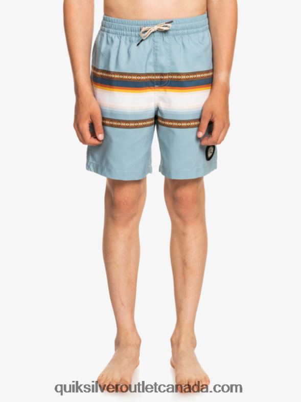 CA Quiksilver Boys 8-16 Sun Faded 15 Recycled Volleys citadel blue TX4R22320