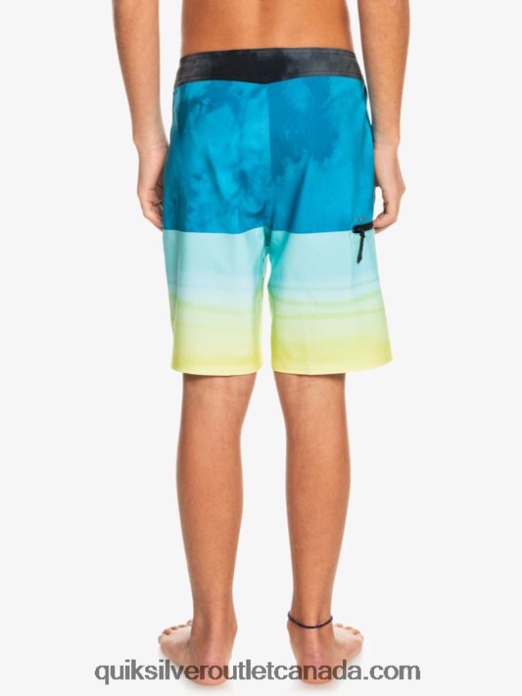 CA Quiksilver Boys 8-16 SurfSilk Five-0 17 Boardshorts seaport TX4R22299
