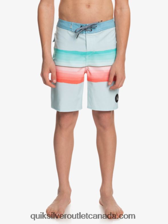 CA Quiksilver Boys 8-16 SurfSilk Resin Tint 17 Boardshorts insignia blue TX4R22300