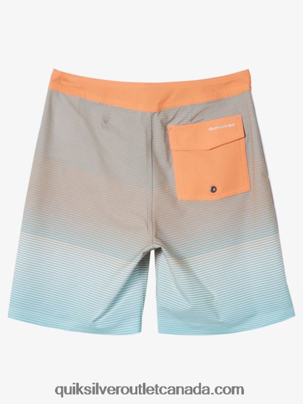 CA Quiksilver Boys 8-16 Surfsilk Massive 17 Boardshorts cameo blue TX4R21908