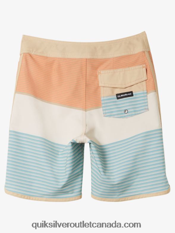 CA Quiksilver Boys 8-16 Surfsilk Tijuana 17 Boardshorts birch TX4R21983