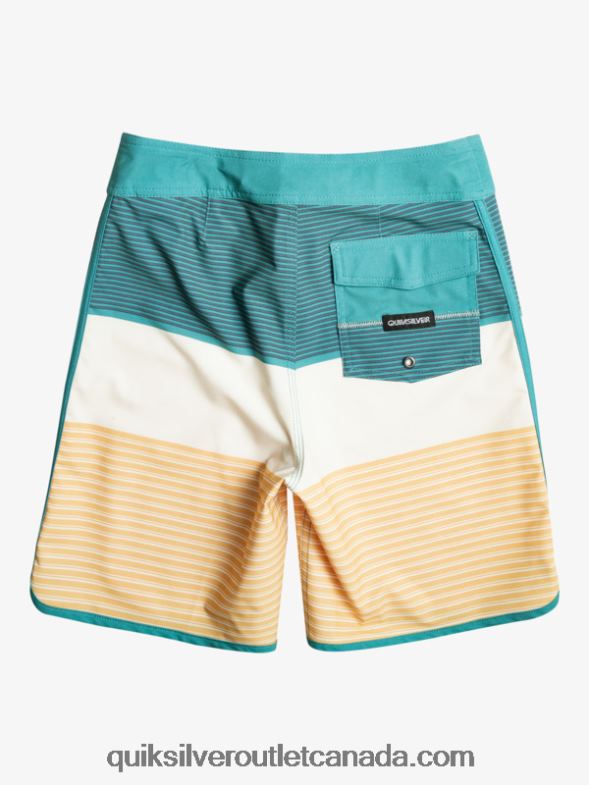 CA Quiksilver Boys 8-16 Surfsilk Tijuana 17 Boardshorts wheat TX4R21985