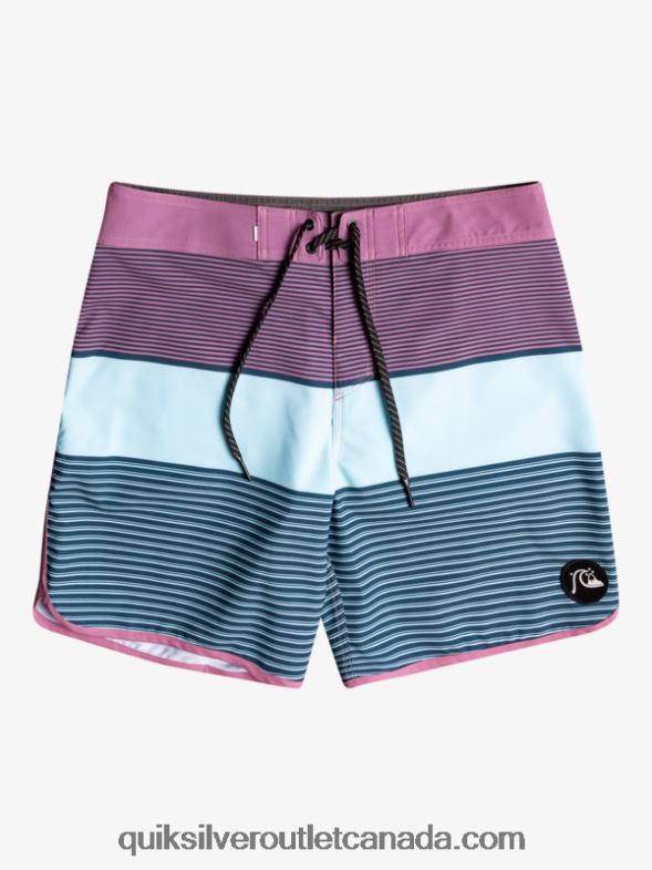 CA Quiksilver Boys 8-16 Surfsilk Tijuana Yth 17 Boardshort dusty orchid TX4R22270