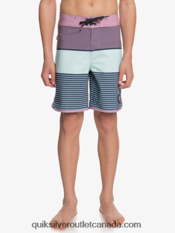 CA Quiksilver Boys 8-16 Surfsilk Tijuana Yth 17 Boardshort dusty orchid TX4R22270