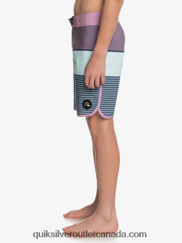 CA Quiksilver Boys 8-16 Surfsilk Tijuana Yth 17 Boardshort dusty orchid TX4R22270