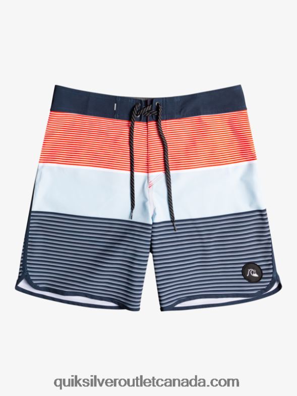 CA Quiksilver Boys 8-16 Surfsilk Tijuana Yth 17 Boardshort high risk red TX4R22272