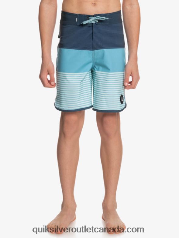 CA Quiksilver Boys 8-16 Surfsilk Tijuana Yth 17 Boardshort insignia blue TX4R22269