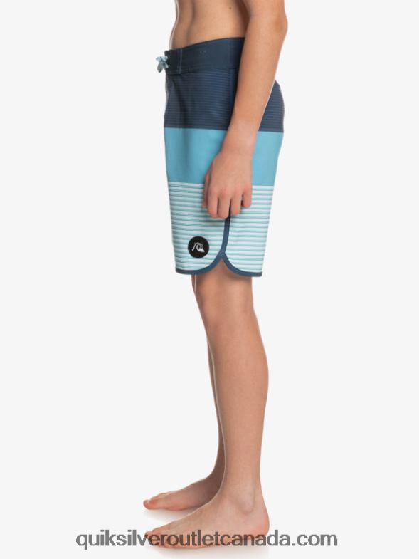 CA Quiksilver Boys 8-16 Surfsilk Tijuana Yth 17 Boardshort insignia blue TX4R22269