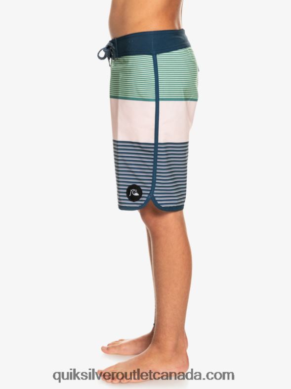 CA Quiksilver Boys 8-16 Surfsilk Tijuana Yth 17 Boardshort veiled rose TX4R22271