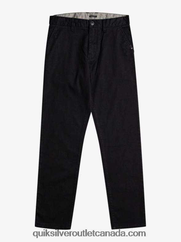 CA Quiksilver Boys 8-16 Up Everyday Union Pants black TX4R22240