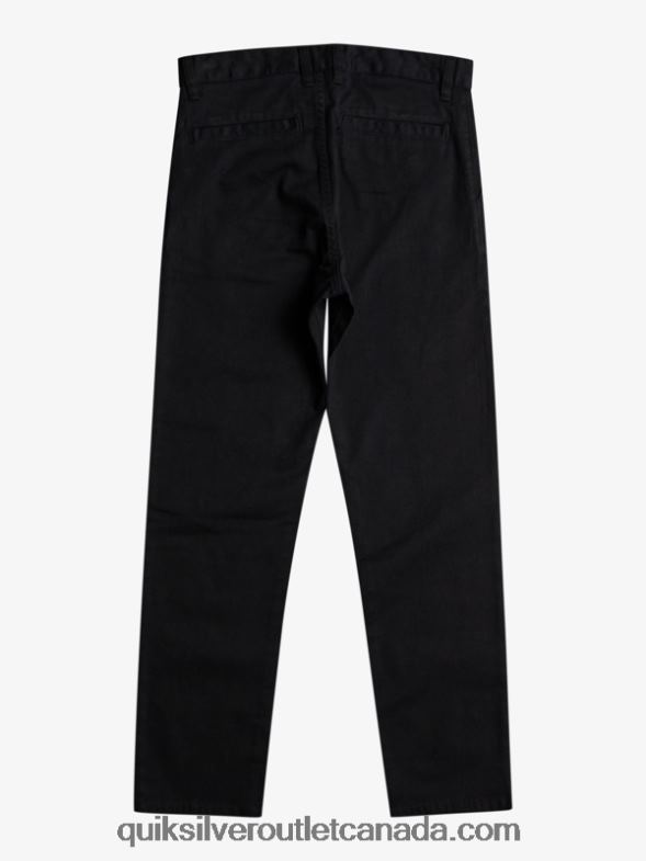 CA Quiksilver Boys 8-16 Up Everyday Union Pants black TX4R22240
