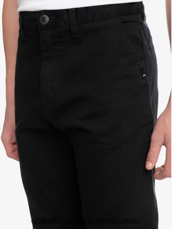 CA Quiksilver Boys 8-16 Up Everyday Union Pants black TX4R22240