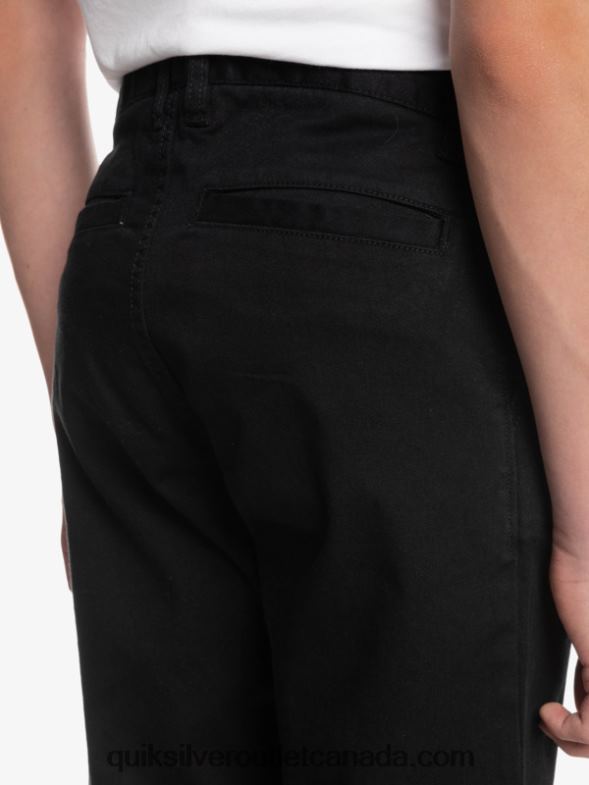 CA Quiksilver Boys 8-16 Up Everyday Union Pants black TX4R22240