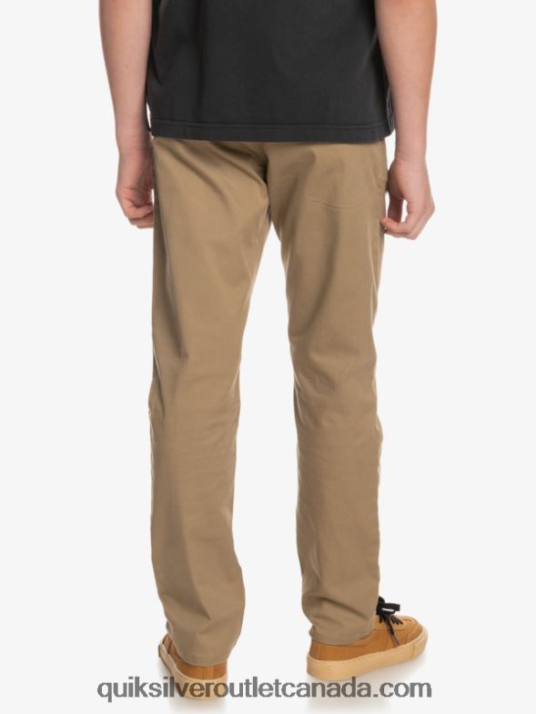CA Quiksilver Boys 8-16 Up Everyday Union Pants elmwood TX4R22239
