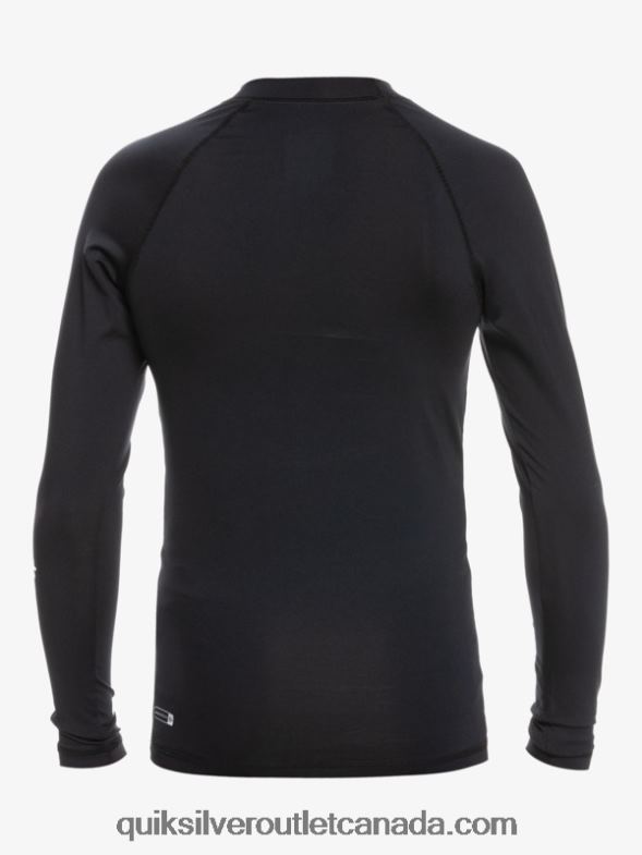 CA Quiksilver Boys 2-7 All Time Ls L/SL Surf Tee black TX4R22074