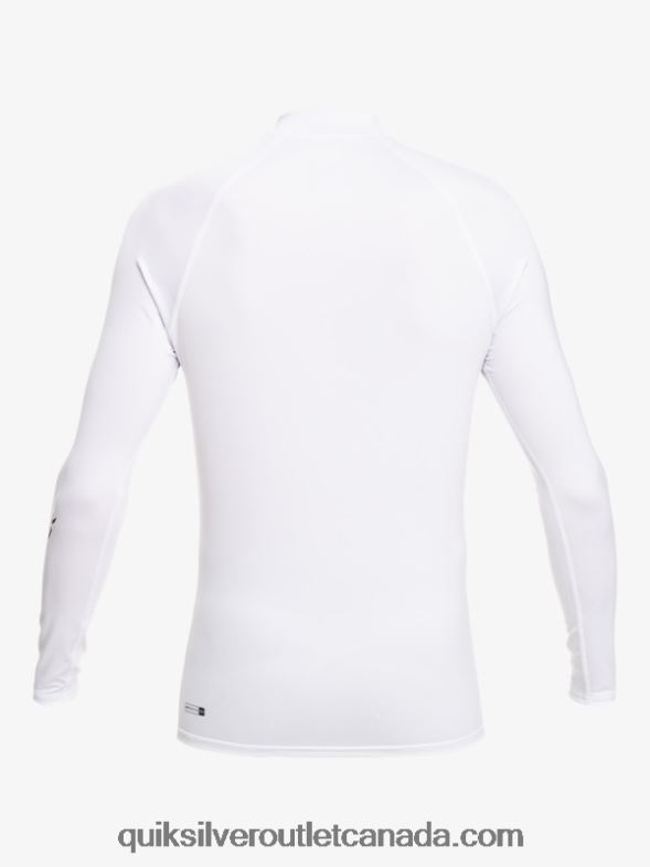 CA Quiksilver Boys 8-16 All Time Ls Youth L/SL Surf Tee white TX4R22098