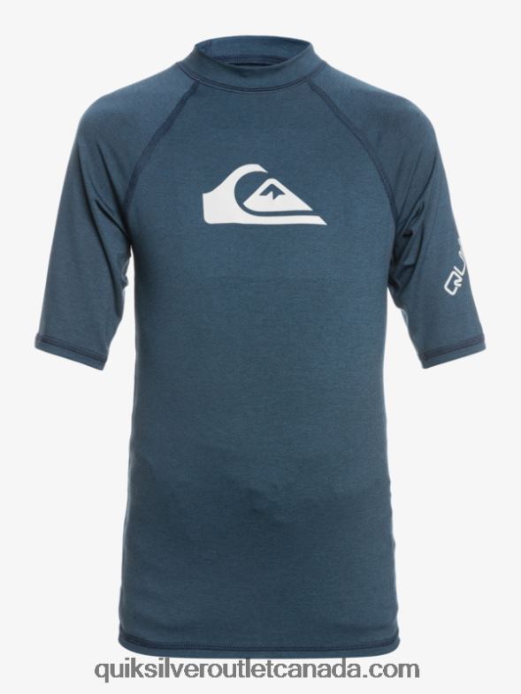 CA Quiksilver Boys 8-16 All Time Ss Youth S/SL Surf Tee navy blazer heather TX4R22061