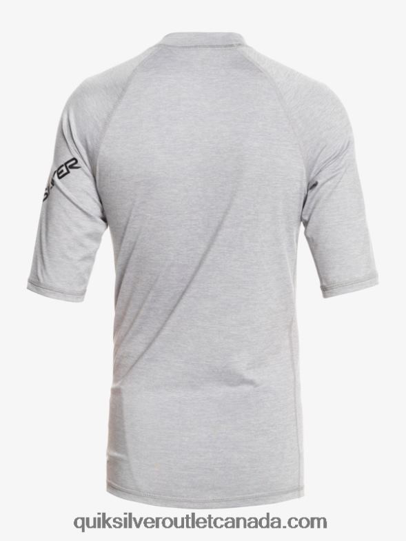 CA Quiksilver Boys 8-16 All Time Ss Youth S/SL Surf Tee sleet heather TX4R22062