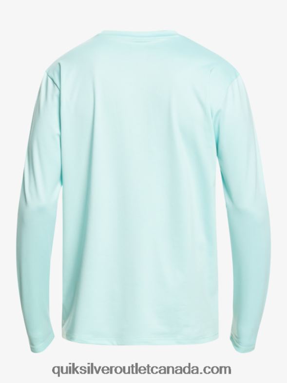 CA Quiksilver Boys 8-16 Solid Streak Ls Youth L/SL Surf Tee angel blue TX4R22122