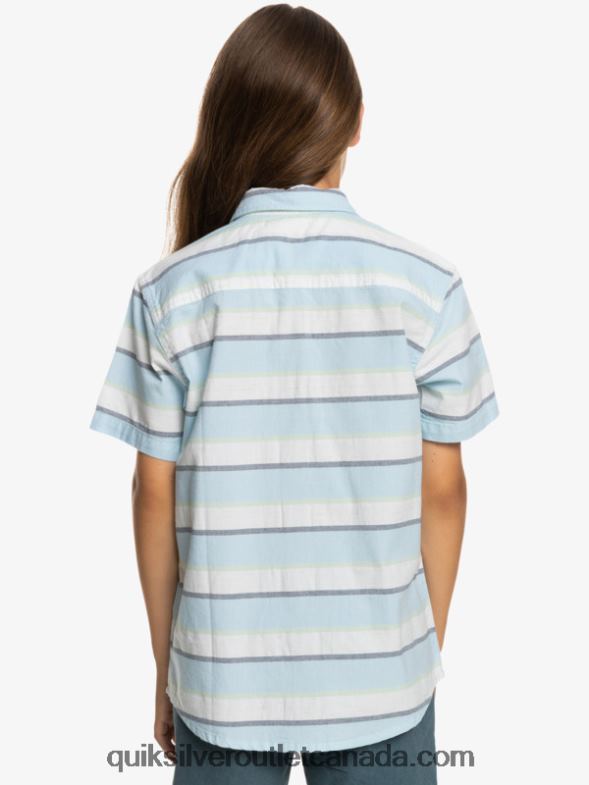 CA Quiksilver Boys 8-16 Cali Sunrise Shirt white cali sunrise 231 TX4R22158