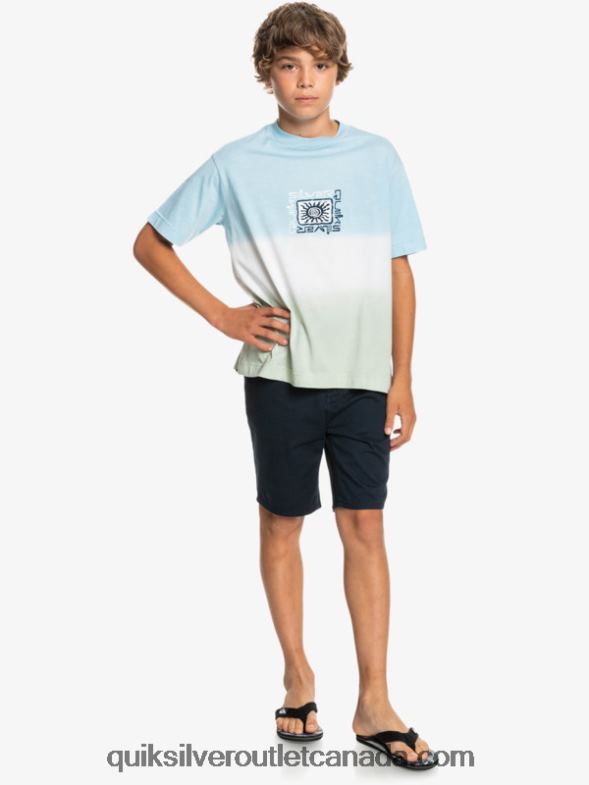 CA Quiksilver Boys 8-16 Everyday 17 Chino Shorts navy blazer TX4R22289
