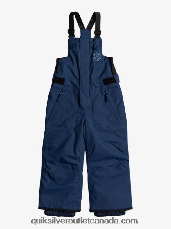 CA Quiksilver Boys 2-7 Boogie Insulated Navy Blue Snow Pants insignia blue TX4R22296
