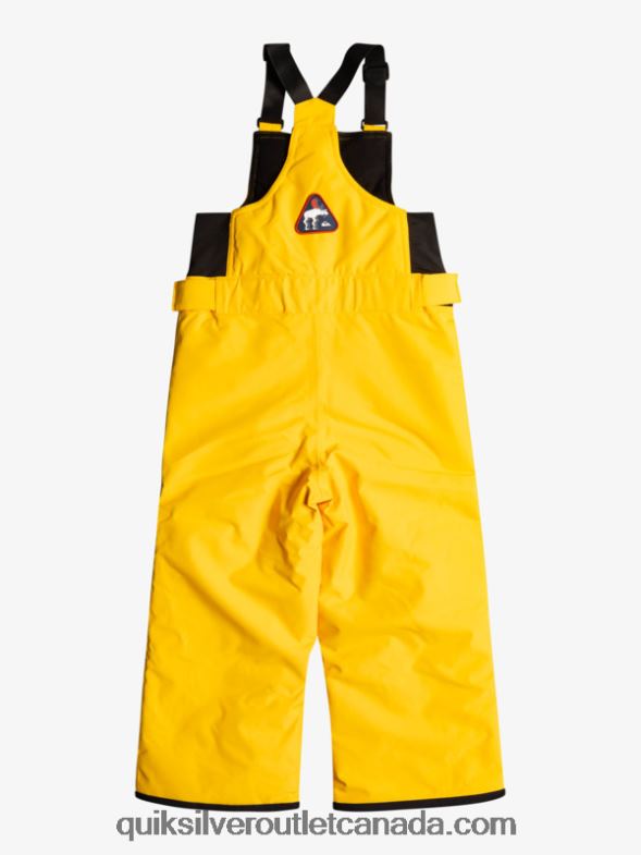 CA Quiksilver Boys 2-7 Boogie Snow Pants golden rod TX4R22297