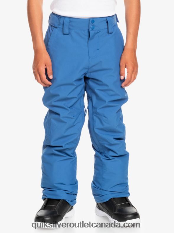 CA Quiksilver Boys 8-16 Estate Snow Pants bright cobalt TX4R22294