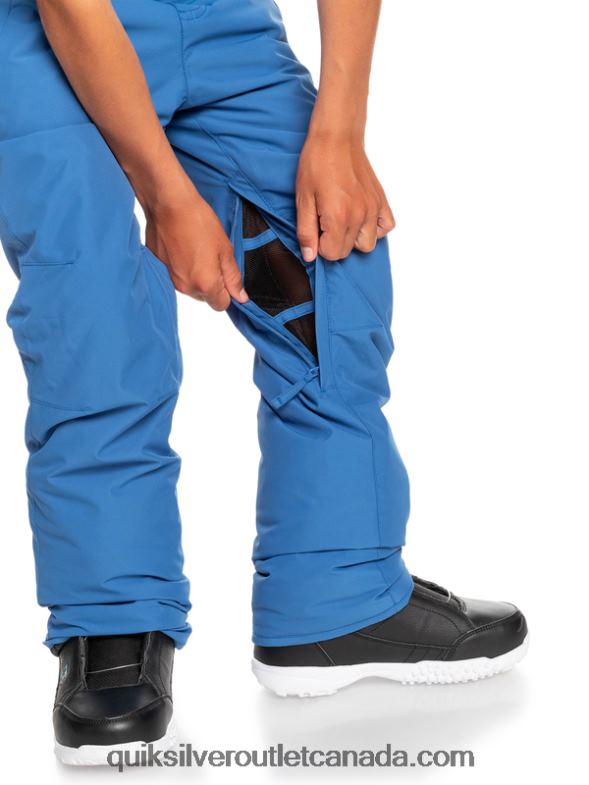 CA Quiksilver Boys 8-16 Estate Snow Pants bright cobalt TX4R22294